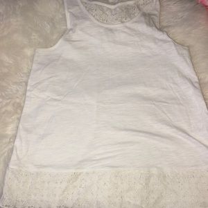 White tank top